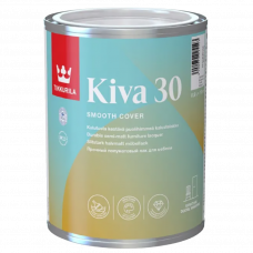 Лак акриловый Kiva 30 полуматовый 0.9л