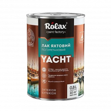 Лак яхтный уретано-алкидный Rolax матовый 0.8л