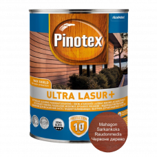 Лак акриловый Pinotex Ultra Lasur+ Махагон 1л