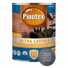 Лак акриловый Pinotex Ultra Lasur+ Серый 3л