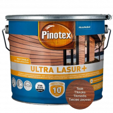 Лак акриловый Pinotex Ultra Lasur+ Тик 10л