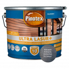 Лак акриловый Pinotex Ultra Lasur+ Серый 10л