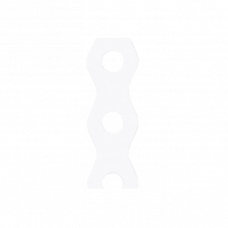 Лента перфорированная 12x0.7мм 3м Domax TM11/3 белый