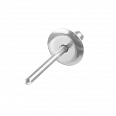 Заклепки алюминиевые с большой головкой 4.8x24мм 25шт.