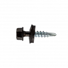 Саморез WFRAL 4.8x19мм RAL7016 антрацит 25шт.