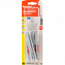Дюбель Duoxpand 10х100мм T K NV 4шт.