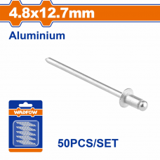 Заклепки алюминиевые 4.8x12.7мм 50шт. Wadfow WREZK33