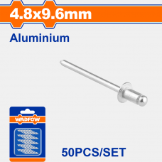 Заклепки алюминиевые 4.8x9.6мм 50шт. Wadfow WREZK32