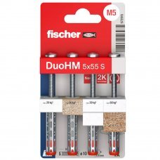 Дюбель Duohm 5х55мм S TX K NV набор 4шт.