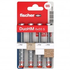 Дюбель Duohm 6х55мм S TX K NV набор 4шт.