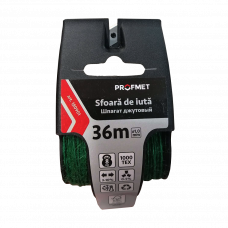 Нить джутовая  в диспенсере с лезвием 1мм 36м