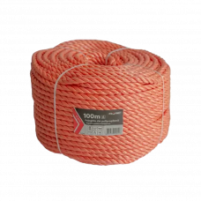 Веревка полипропиленовая 8мм 100м оранжевый 