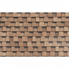 Гибкая черепица Shinglas Rancho бронзовый 335x1000мм