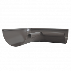 Угол желоба внутренний 125мм 90° серый 7011
