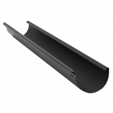 Желоб водосточный ПВХ 125мм 3м Gamrat серый RAL7016 