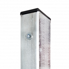 Столб ОЦ для забора с крышкой 1.5х36х56мм 2.5м