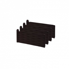 Забор декоративный для сада 45x18.5см 4шт