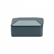 Колпак ПВХ на столб забора зеленый 40х40мм