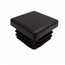 Колпак ПВХ внутренний на столб забора черный 20х30мм