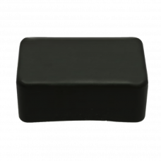 Колпак ПВХ внешний на столб забора антрацит 40х60мм