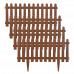Забор декоративный 34х55см Teracot набор 4шт.