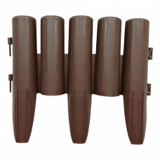 Забор декоративный пластиковый 28х23.5 8шт. в ассортименте 