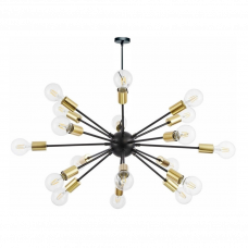 Люстра 18xE27 JH-341 черный