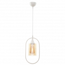 Светильник подвесной 1xE27 BORIS белый