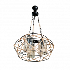 Светильник подвесной 3xE27 MEVSIM черный