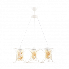 Светильник подвесной 3xE27 Anita белый Begusa