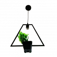 Светильник подвесной 1xE27 JH-14-2 черный