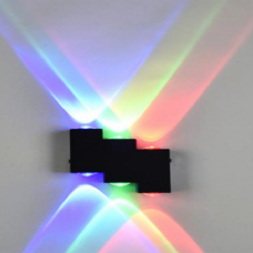 Бра Led 6x1W RGB IP65 черный