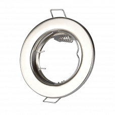 Спот встраиваемый GU10 круглый никель сатин 