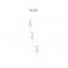 Светильник подвесной 3xE27 Grand белый Begusa