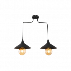 Люстра 2xE27 Berlin черный Begusa