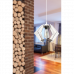 Светильник подвесной 1хE27 Urla diamond Wood белый Begusa