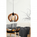 Светильник подвесной 1xE27 Urla round Wood коричневый Begusa