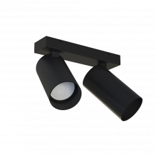 Бра спот 2xGU10 Mono II черный 7841