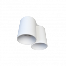 Спот накладной 2xGU10 Eye Tone II белый 8088