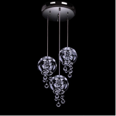 Светильник подвесной 3хE14 Tale of Rain 03-CH-NI-CE