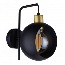 Бра 1хE27 CYKLOP черный