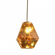 Люстра 1хE27 JH-529 золотистый