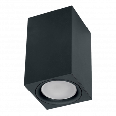 Спот накладной GU10 квадратный черный ML1744 