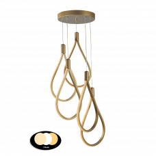 Светильник подвесной Led Trend 5x24W 4000K античный