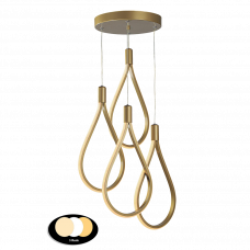 Светильник подвесной Led Trend 4x24W 4000K античный