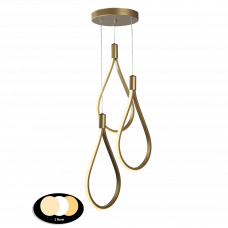 Светильник подвесной Led Trend 3x24W 4000K античный