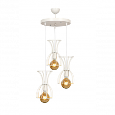 Светильник подвесной 3xE27 Anafor белый