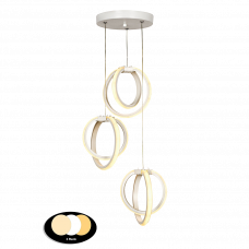 Светильник подвесной Led Sezen 3x24W 4000K белый