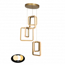 Светильник подвесной Led Ferah 3x24W 4000K античный