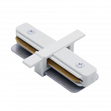 Соединитель прямой для шин LD1004 белый